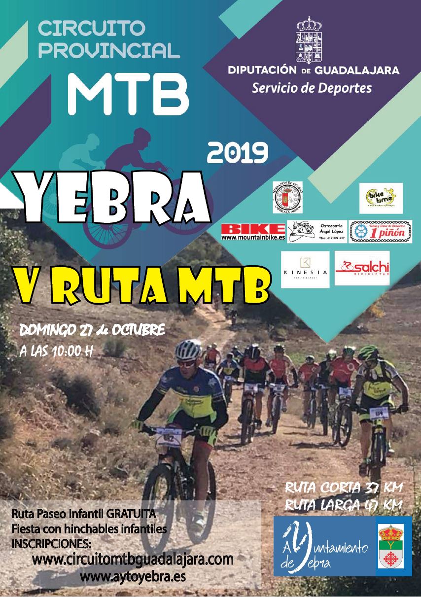 Cartel MTB Yebra 2019