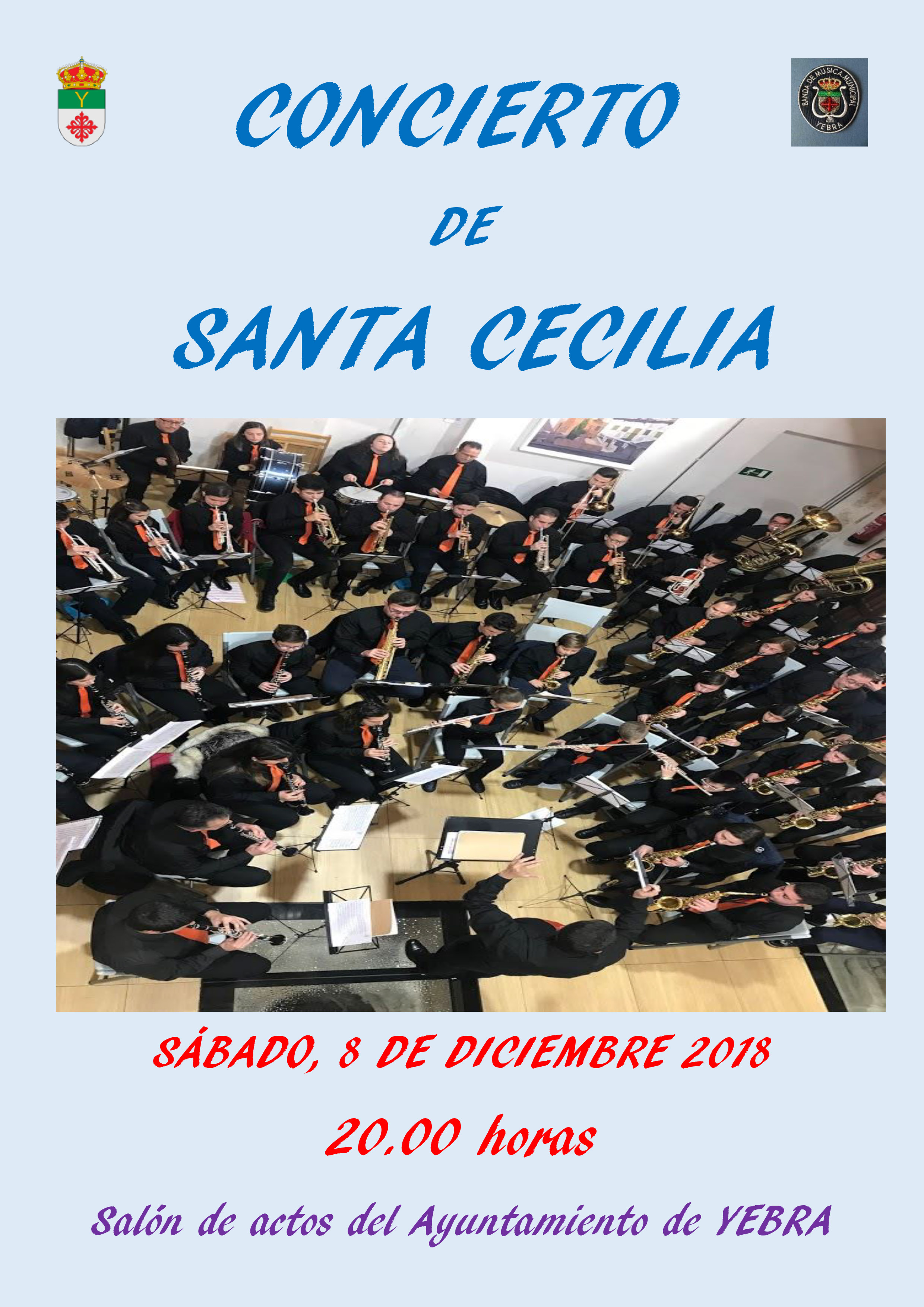 Yebra - Cartel Santa Cecilia 2018
